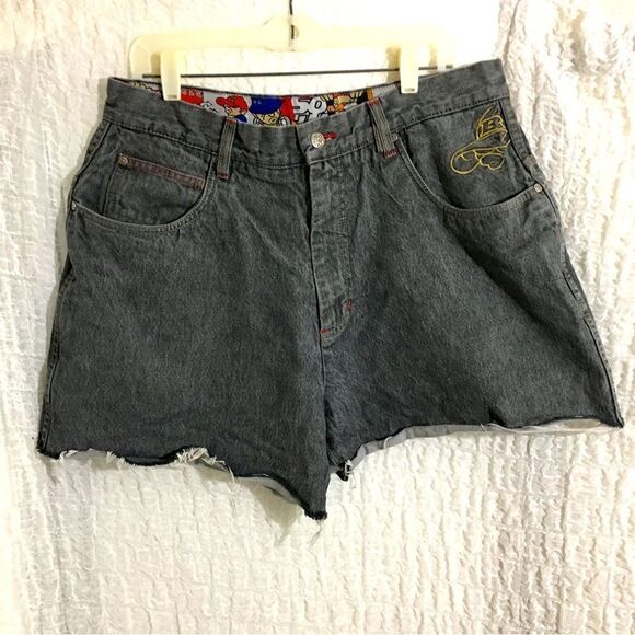 SOHK VTG Upcycled Shorts Size 12 ( Original Men's Size 36 ) - Picture 1 of 12